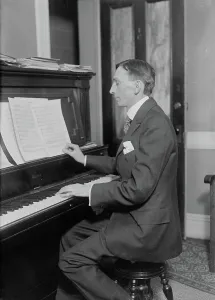 Piano Stool Prints: C.W. Cadman, between c1915 and c1920. Creator: Bain News Service