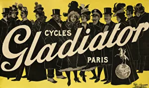 Cycle Gallery: Cycles Gladiator, c. 1900. Creator: Henri, Paolo (active 1900s-1910s)