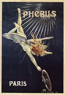 Graphic Design Collection: Cycles Phebus, ca 1896. Artist: Gray (Boulanger), Henri (1858-1924)