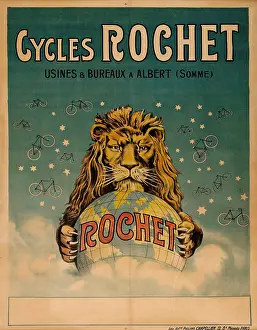 Cyclist Prints: Cycles Rochet, 1920. Creator: Chapellier, Philippe (active End of 18th - Early 20th cen.)