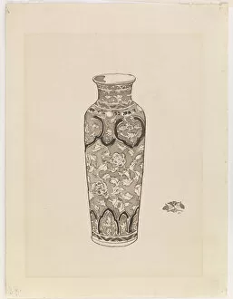 Cylindrical jar, 1876-1878. Creator: James Abbott McNeill Whistler