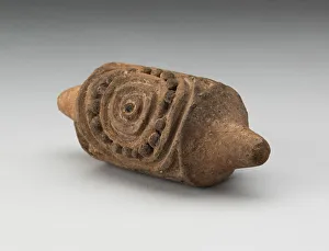 Cylindrical Prints: Cylindrical Seal with Flower-like Motif, Possibly 1200-200 B. C. Creator: Unknown