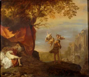 Cimon Gallery: Cymon and Iphigenia, 1630-1640. Artist: Poelenburgh, Cornelis, van (1594 / 95-1667)