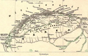 Libya Prints: Cyrenaique; Le Nord-Est Africain, 1914. Creator: Unknown