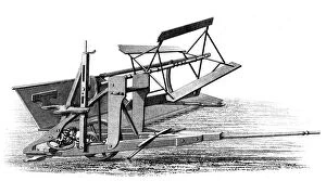 Cyrus McCormicks reaping machine, 1862