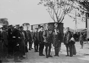 Czar Ferdinand going to front, 1912. Creator: Bain News Service