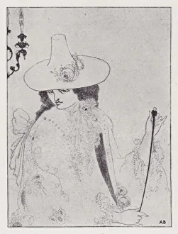 Androgynous Gallery: D Albert, 1897. Creator: Aubrey Beardsley