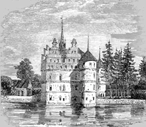 D egeskow Castle; From Stockholm to Copenhagen, 1875. Creator: Unknown