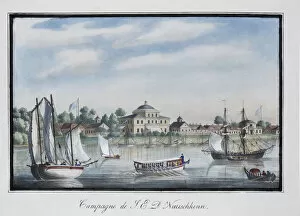 Alexandrov Gallery: The Dacha of Dmitry Lvovich Naryshkin at the Kamenny Island in Saint Petersburg, 1824