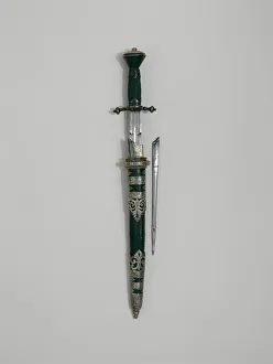 Dagger with Two Awls and Sheath for the Bodyguard of the Elector of Saxony, Dresden, 1580 Dagger with Two Awls and Sheath for the Bodyguard of the Elector of Saxony, Dresden, 1580