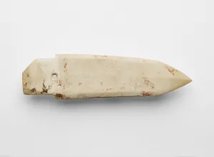 Ceremonial Object Prints: Dagger-axe (ge ?), fragment, Late Shang dynasty, ca. 1300-ca. 1050 BCE. Creator: Unknown
