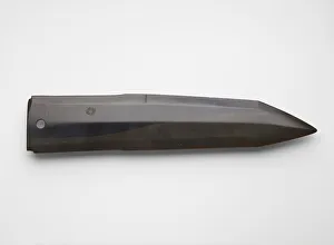 Ceremonial Object Prints: Dagger-axe (ge ?), fragment reworked, Erlitou culture or early Shang dynasty