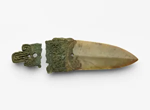 Dagger-axe (ge ?), Late Shang dynasty, ca. 1300-ca. 1050 BCE. Creator: Unknown