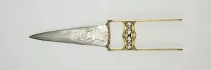 Sharp Gallery: Dagger (Katar), 17th century. Creator: Unknown
