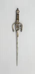 Wheel Lock Prints: Dagger with Wheel-Lock Pistol, Italy, 1600 / 25. Creator: Unknown
