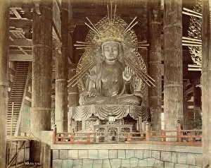 Fotuo Prints: Daibutsu, 1865. Creator: Unknown