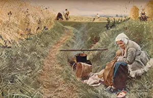 Campfire Gallery: Our Daily Bread, 1886. Artist: Anders Leonard Zorn