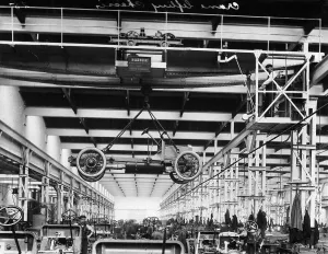 Production Line Prints: The Daimler chassis shop, c1911-c1914
