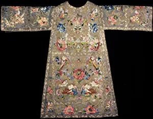 Plain Weave Prints: Dalmatic and Humeral Veil, Bayern, 1675/1725. Creator: Unknown