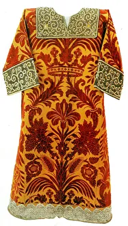 Dalmatic Prints: The Dalmatic, Mid of 17th cen Artist: Ancient Russian Art