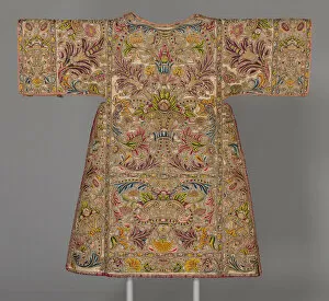 Symmetrical Collection: Dalmatic, Spain, 17th century. Creator: Unknown
