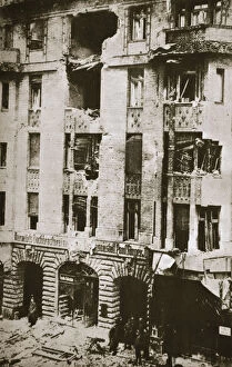 Office Building Collection: Damage to the offices of the socialist newspaper Vorwarts, Berlin, Germany, 1919
