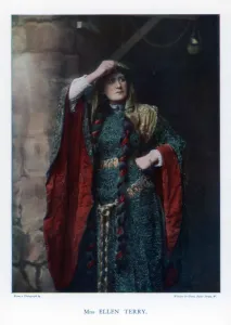 Theatrical Costume Collection: Dame Ellen Terry, English stage actress, 1901.Artist: Window & Grove