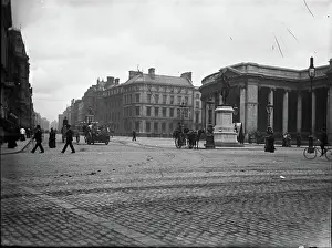 Willem Iii Prints: Dame Street scene, Dublin, Ireland c1895. Creator: Unknown