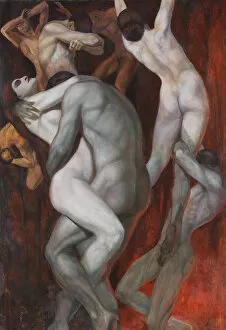 Last Judgment Gallery: The Damned, c. 1910. Creator: Rechberg, Arnold (1879-1947)