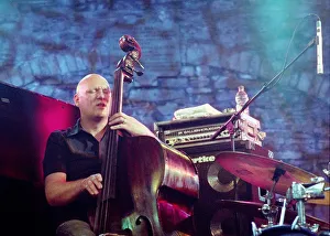 Dan Berglund, Brecon Jazz Festival, Powys, Wales, August 2005. Artist: Brian O Connor
