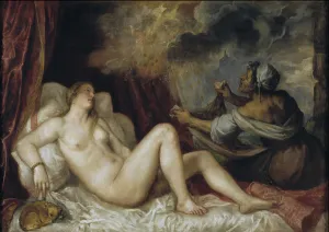Nursemaid Prints: Danae, 1553. Artist: Titian (1488-1576)