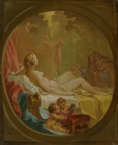 Danae Prints: Danaë, 1723-1770. Creator: Francois Boucher