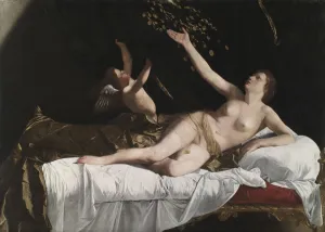 Danae, c. 1623. Creator: Orazio Gentileschi (Italian, 1563-1639)