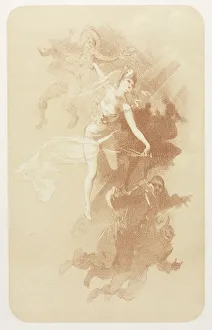The Dance, 1893. Creator: Jules Cheret (French, 1836-1932); L Estampe Originale, Album IV