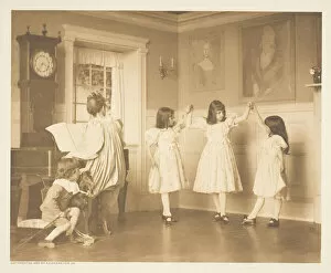 Piano Player Gallery: The Dance, 1899. Creator: Rudolph Eichemeyer