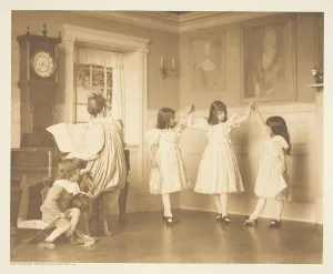 Sepia Collection: The Dance, 1899. Creator: Rudolph Eichemeyer