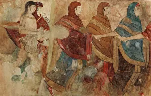 Apulian Prints: Dance, 1901-1902. Creator: Werner von Hausen
