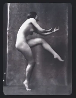 Tiptoe Prints: The dance: allegro, 1913 June 27. Creator: Arnold Genthe