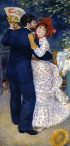 Straw Hat Prints: A Dance in the Country, 1883. Artist: Pierre-Auguste Renoir