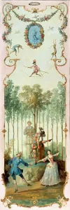 Mardi Gras Prints: The Dance. Creator: Oudry, Jean-Baptiste (1686-1755)