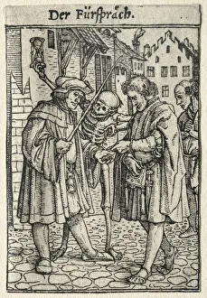 Dance of Death: The Advocate. Creator: Hans Holbein (German, 1497 / 98-1543)