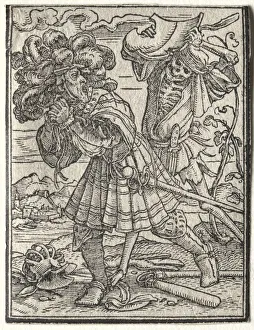 1497 98 1543 Prints: The Dance of Death: The Count or Earl. Creator: Hans Holbein (German, 1497 / 98-1543)