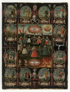 Cartouche Prints: The dance of death. Creator: Unknown