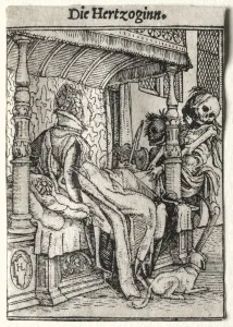 1497 98 1543 Prints: Dance of Death: The Duchess. Creator: Hans Holbein (German, 1497 / 98-1543)