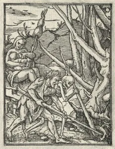 1497 98 1543 Prints: The Dance of Death: Expulsion from Paradise; Adam Cultivating the Ground. Creator