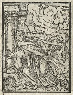 1497 98 1543 Prints: The Dance of Death: The Mendicant Friar; The Nun