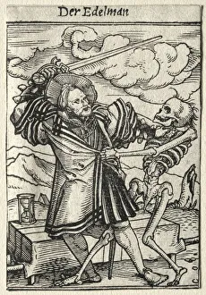 Dance of Death: The Nobleman. Creator: Hans Holbein (German, 1497 / 98-1543)