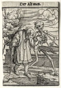 Dance of Death: The Old Man. Creator: Hans Holbein (German, 1497 / 98-1543)