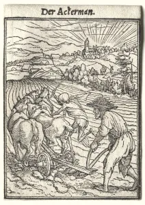 Dance of Death: The Ploughman. Creator: Hans Holbein (German, 1497 / 98-1543)