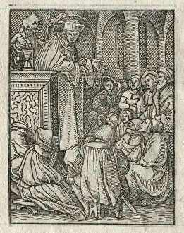 1497 98 1543 Prints: The Dance of Death: The Preacher; The Priest
